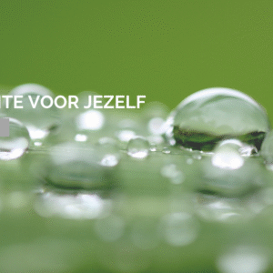 Tijd en Ruimte voor jezelf